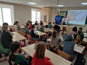 Волгоградские газовики рассказывают школьникам о правилах газовой безопасности